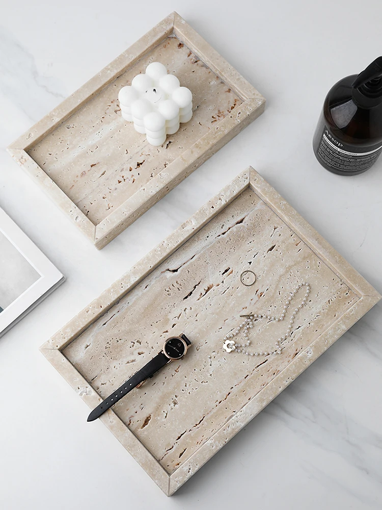 미니멀리즘 대리석 트레이 (향수, 양초, 보석류 보관용 - Marble Serving Board 리뷰 및 가격