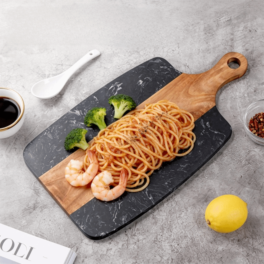곰팡이 방지 대리석 나무 도마, 내열성 양면 사용 치즈 - Marble Serving Board 리뷰 및 가격